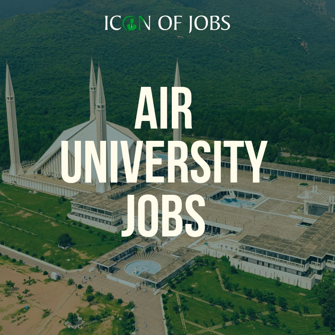 Latest Career Jobs – Air University – Islamabad – Pakistan - Icon of ...